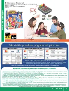 KTC - Katalog igračke i tekstil - Pregled kataloga iz trgovine KTC, vrijedi od 29.07.2026 | Stranica: 7