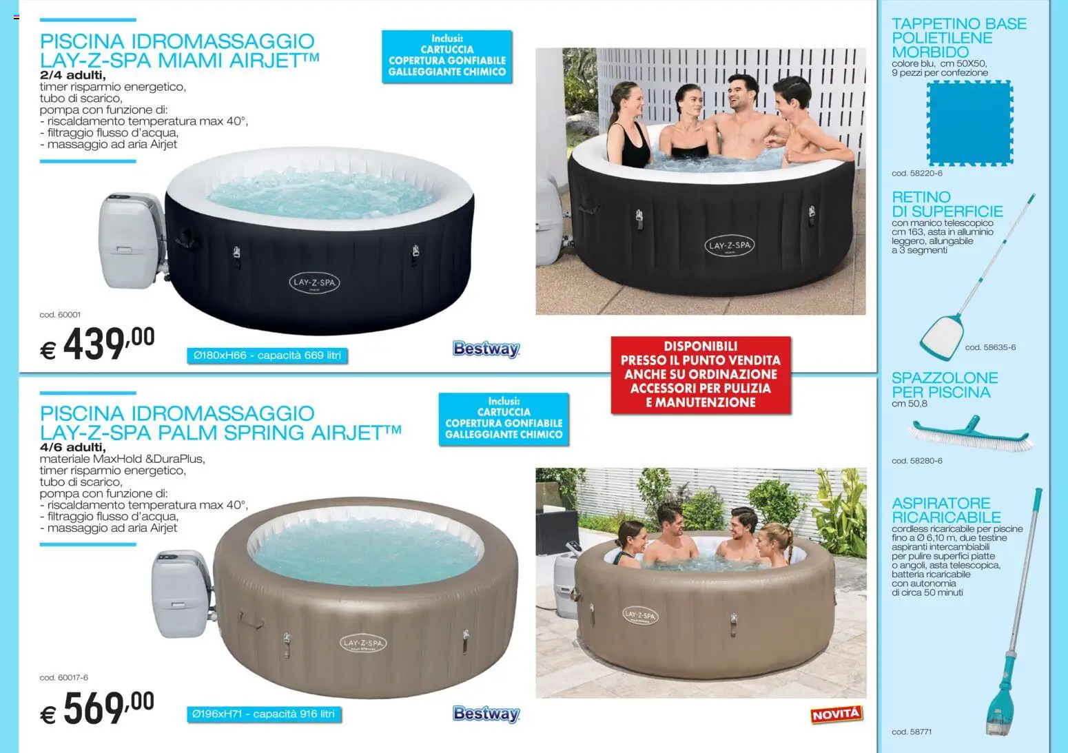 Volantino Brico OK del 05/03/2026 | Pagina: 2 | Prodotti: Tubo, Piscina, Gonfiabile, Batteria