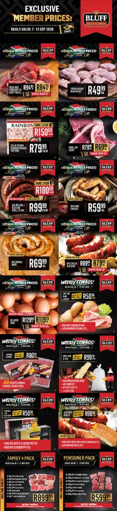 Bluff Meat Supply specials catalogue – valid from 07/09/2026