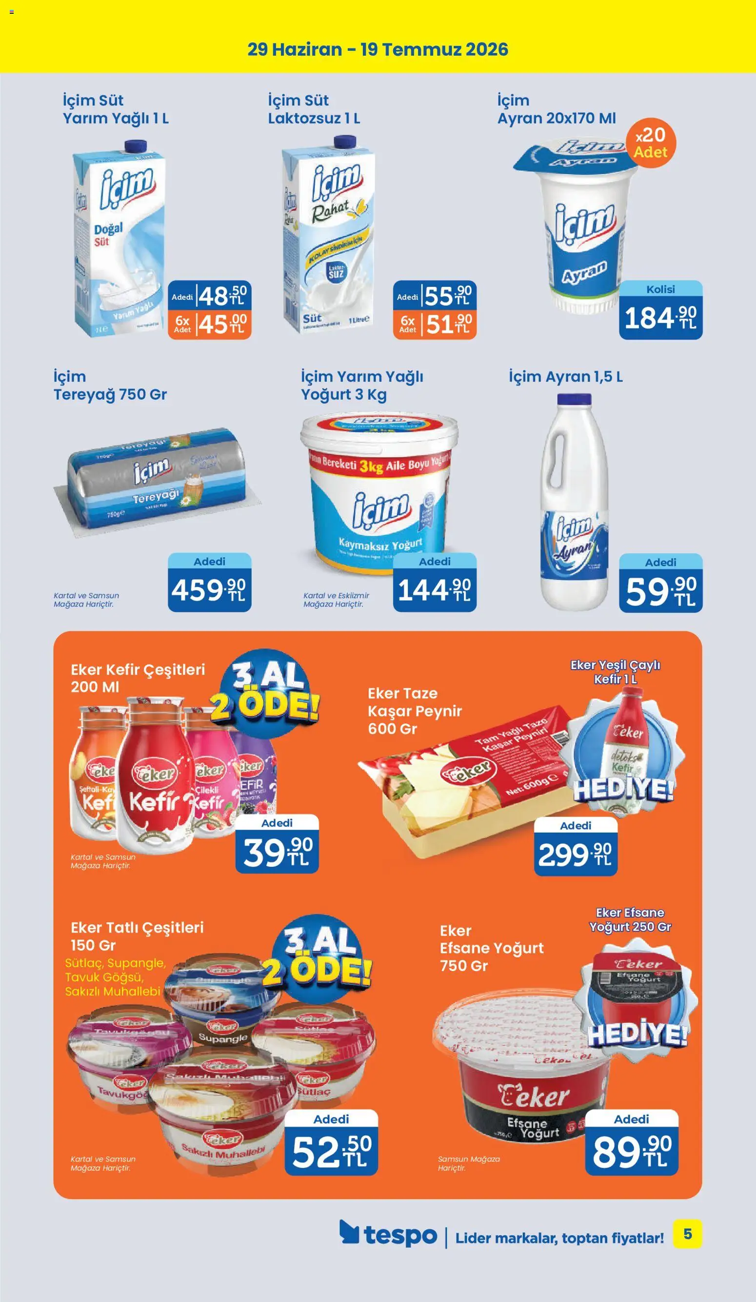 Tespo Katalog - 29 Haziran 2026 tarihinden itibaren geçerlidir | Sayfa: 5