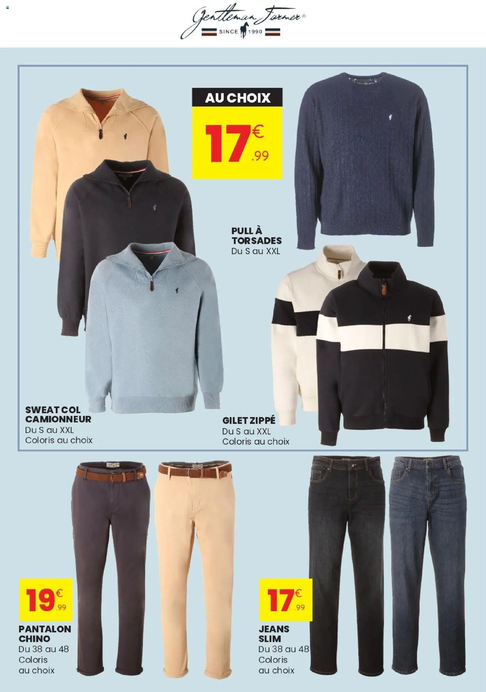 {H1} | Page: 6 | Produits: Jeans, Pull, Gilet, Pantalon