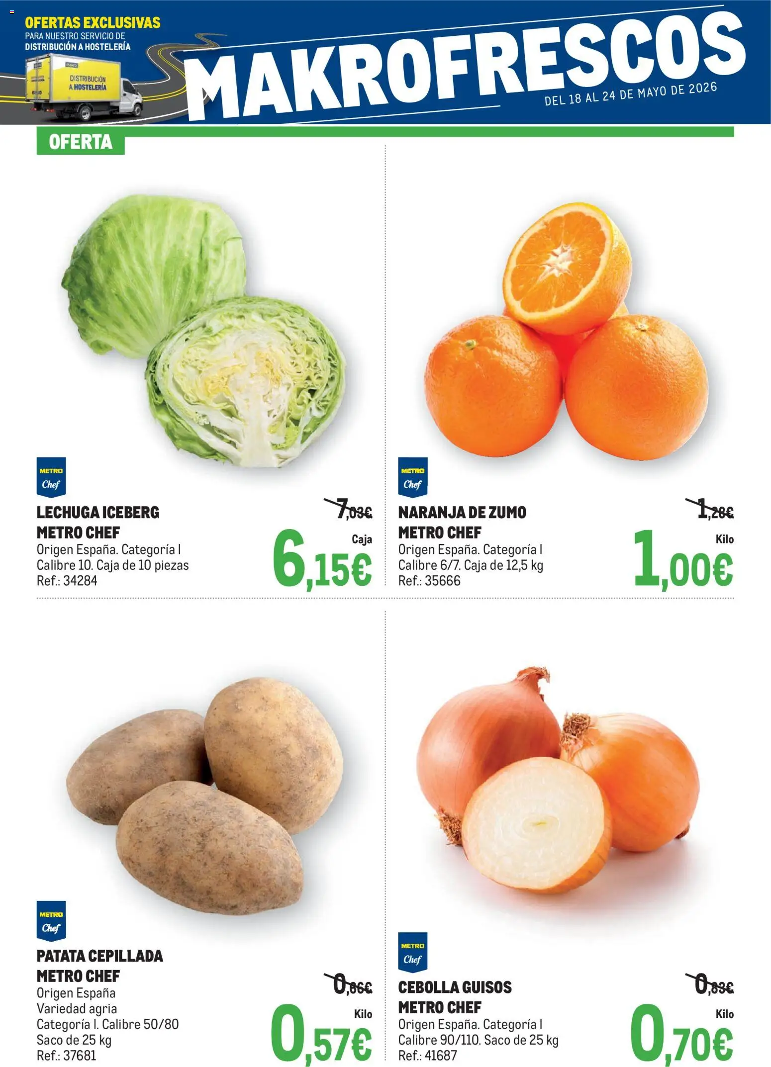 Makro Frescos Cataluña │ válido desde el 18.05.2026 | Página: 3 | Productos: Ροζ πιπέρι, Παγωμένο τσάι, Caja