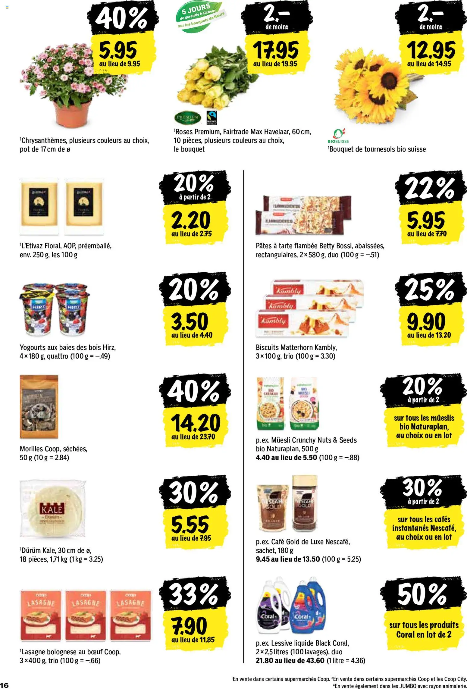 Coop aktionen FR – gültig ab 10.09.2026 | Seite: 16