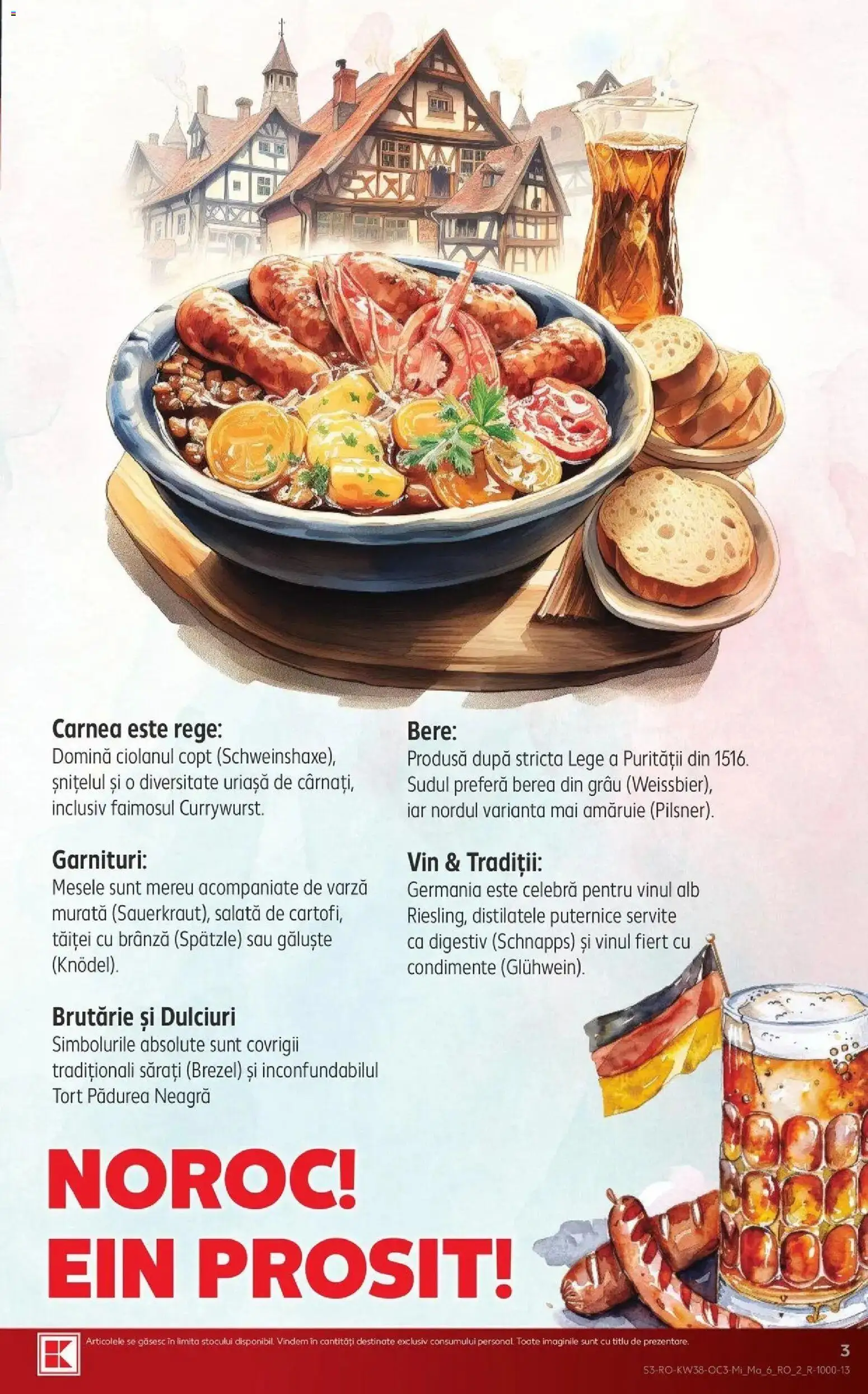 Kaufland Vaslui 16.09.2026 - Revista si Oferta | Pagină: 3 | Produse: Varză, Galuste, Tort, Salată