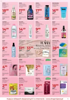 Pogląd oferty "Jawa gazetka" - ważna od 05.05.2026 | Strona: 9 | Produkty: Makijaż, Maska, Peeling, Tonik