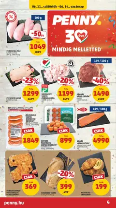 BŐRÖS LAZACFILÉ XXL*, vákuumcsomagolt hűtött termék kg - amely érvényes a következő dátumtól: 11.06.2026 | Oldal: 6