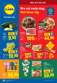 Lidl erbjudanden - Förhandsvisning av reklamblad från butik Lidl aktuell från 03/08/2026