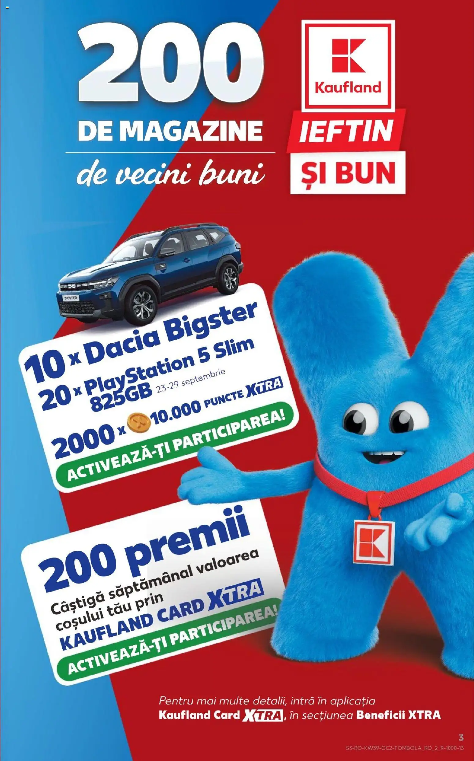 Kaufland RO akciós ujság - amely érvényes a következő dátumtól: 2026.09.23. | Oldal: 3 | Termékek: PlayStation