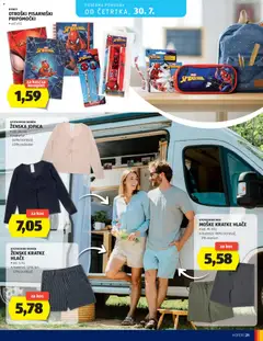Hofer katalog akcije – veljaven od 22.07.2026 | Stran: 21 | Izdelki: Kos, Jopica, Hlace, Kratke hlace
