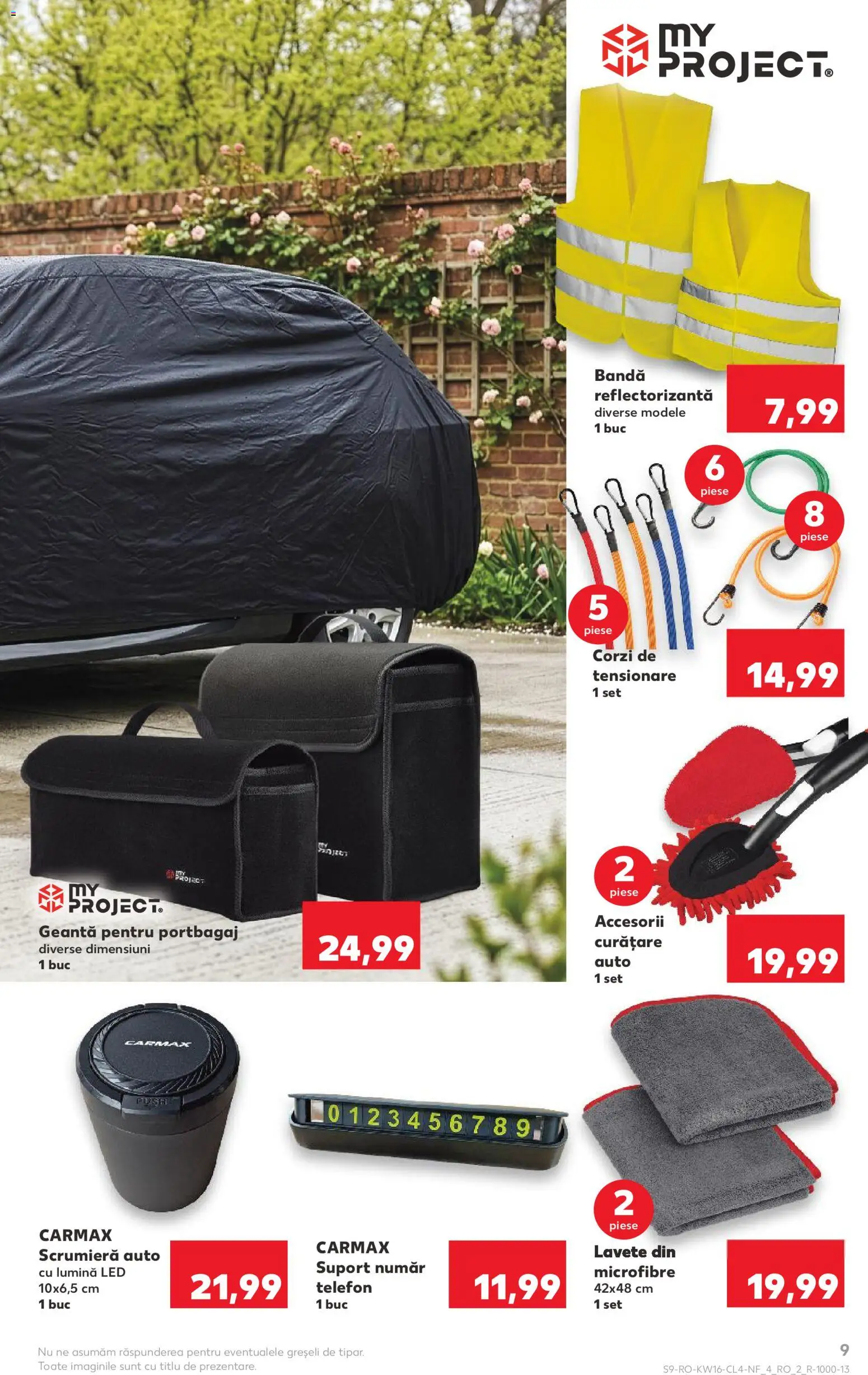 Noul catalog Kaufland – valabil de la 15.04.2026 | Pagină: 9 | Produse: Tavuk suyu, Geantă, Babak, Lavete