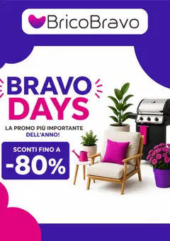 Anteprima del volantino Brico Bravo volantino valido a partire dal 08.06.2026