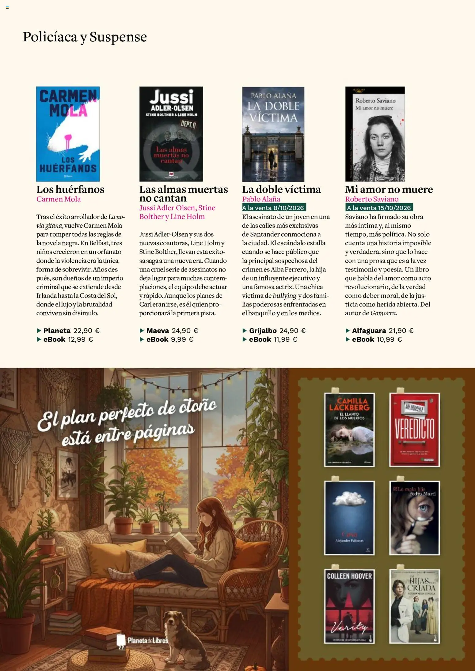 Casa del libro folleto │ válido desde el 16/10/2026 | Página: 8 | Productos: Libros