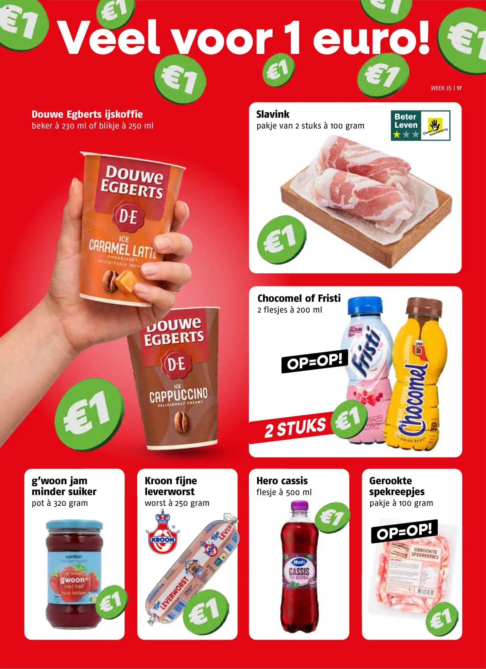 {H1} | Pagina: 17 | Producten: Beker, Pot, Jam, Lever