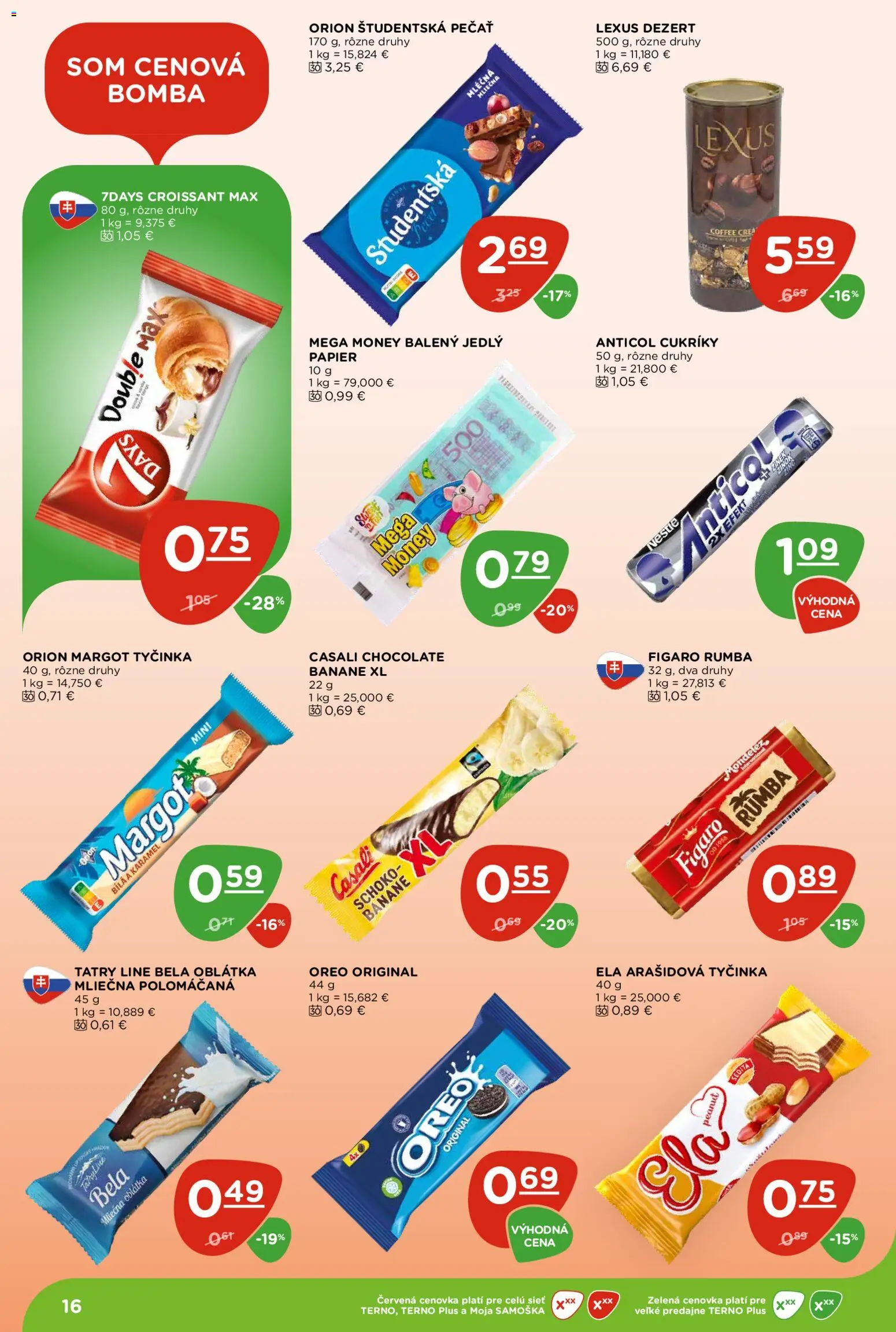 Nové Terno akcie – leták je platný od 01.10.2026 | Strana: 16