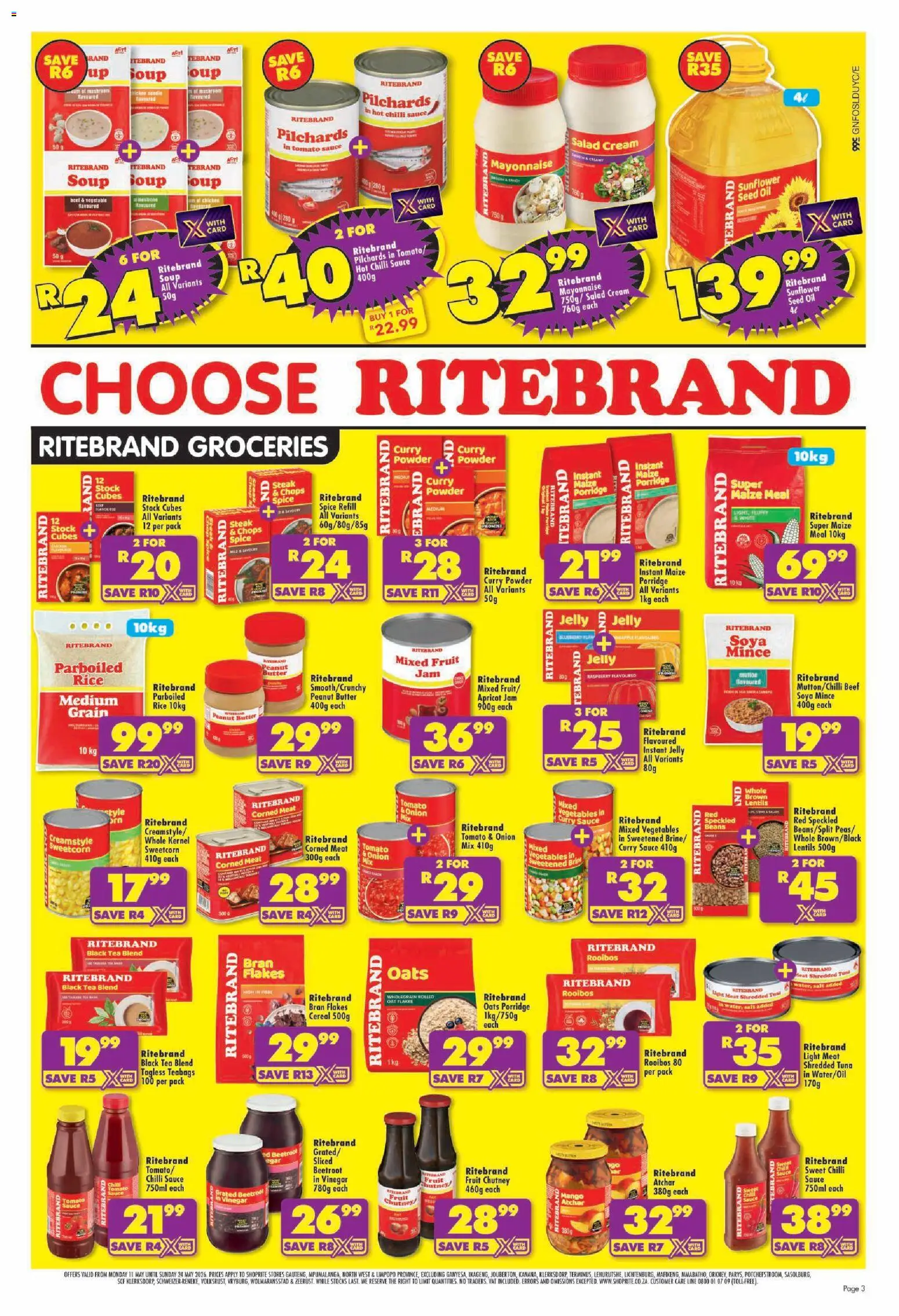 New Shoprite catalogue – valid from 11.05.2026 | Page: 3