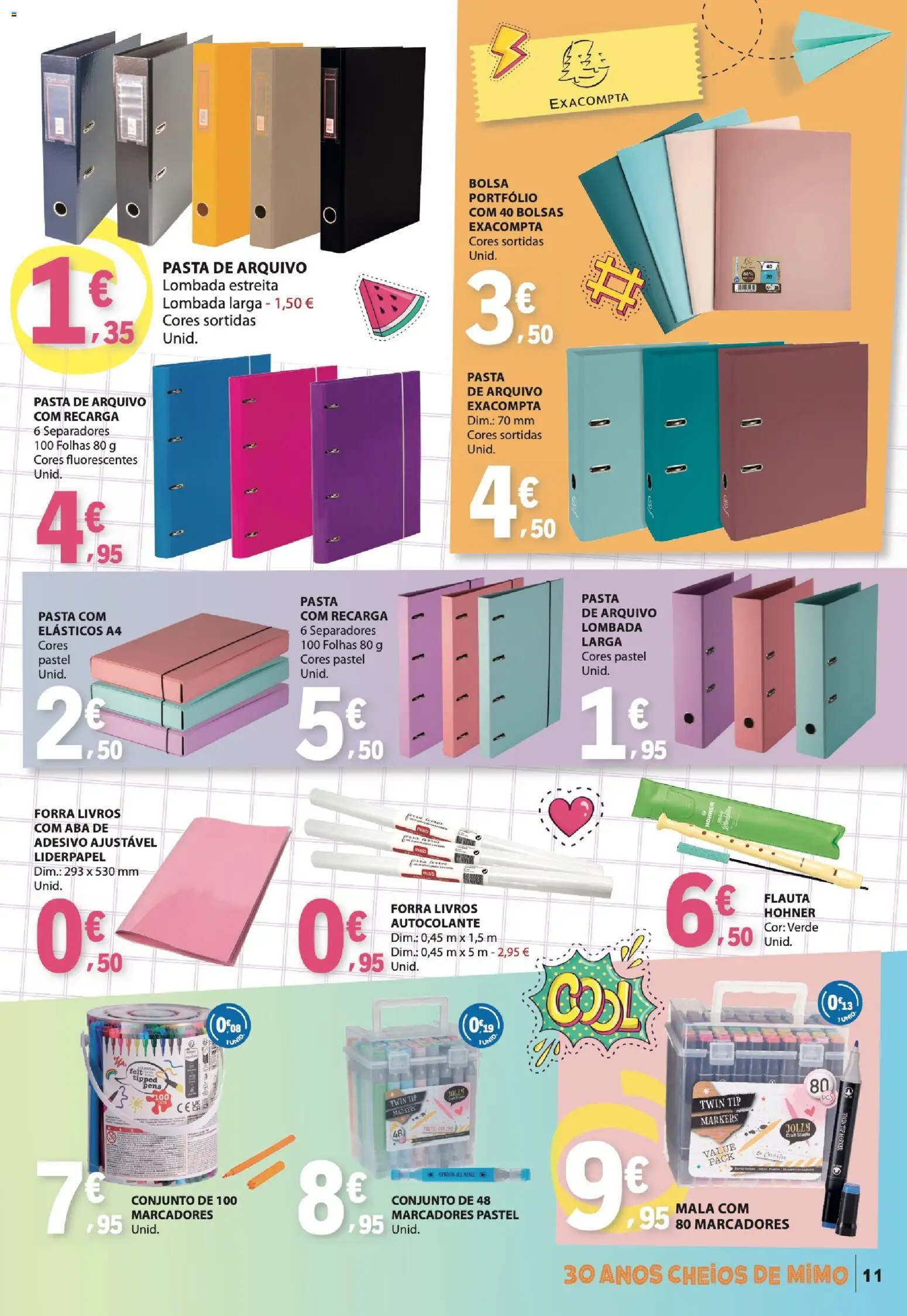 E.Leclerc - Folheto Regresso Às Aulas 2 │ válido de 25/08/2026 | Página: 11 | Produtos: Bolsa, Livros