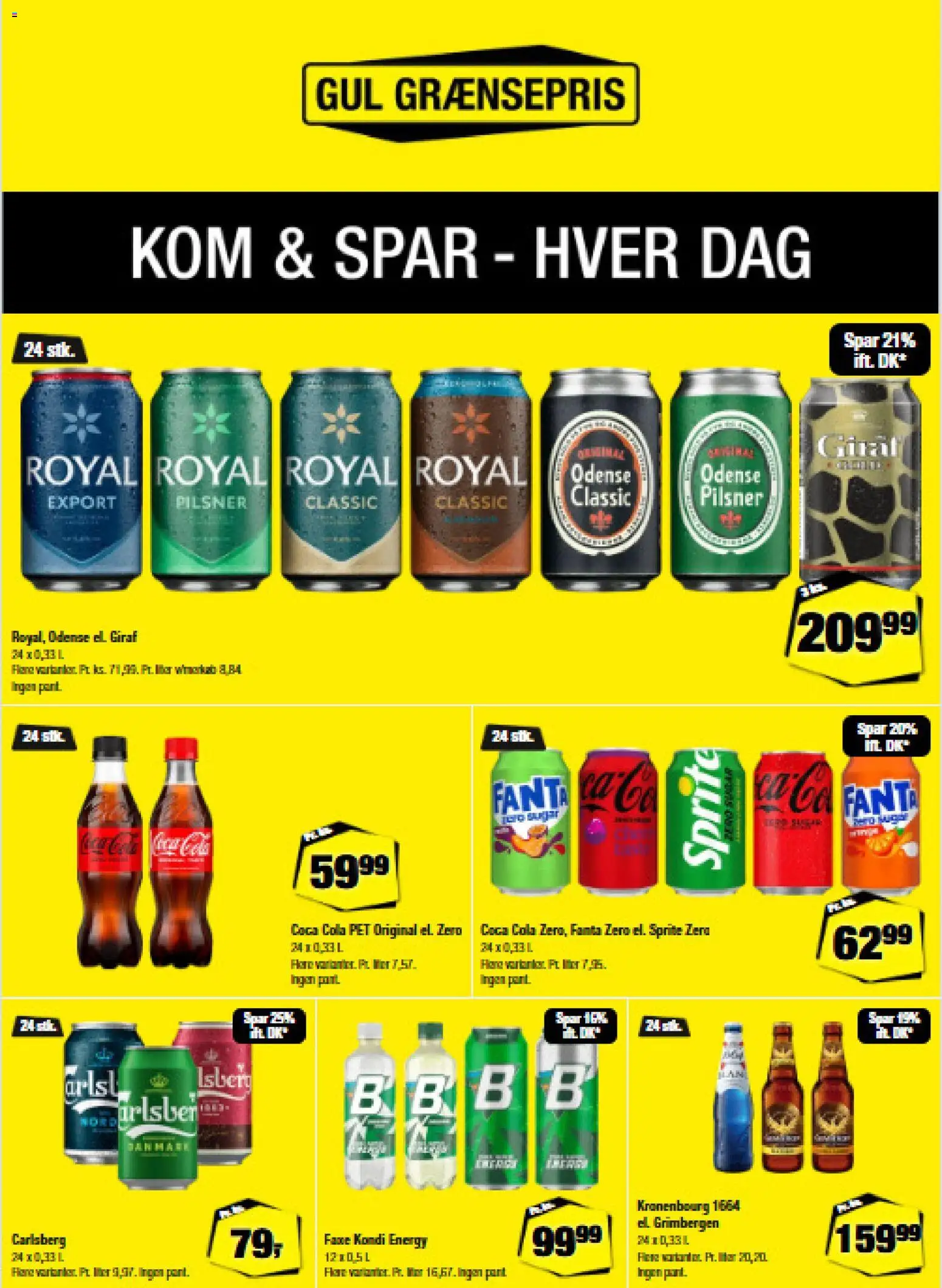Calle tilbudsavis – gyldig fra 02/09/2026 | Side: 4 | Produkter: Coca Cola, Fanta, Faxe Kondi, Cola