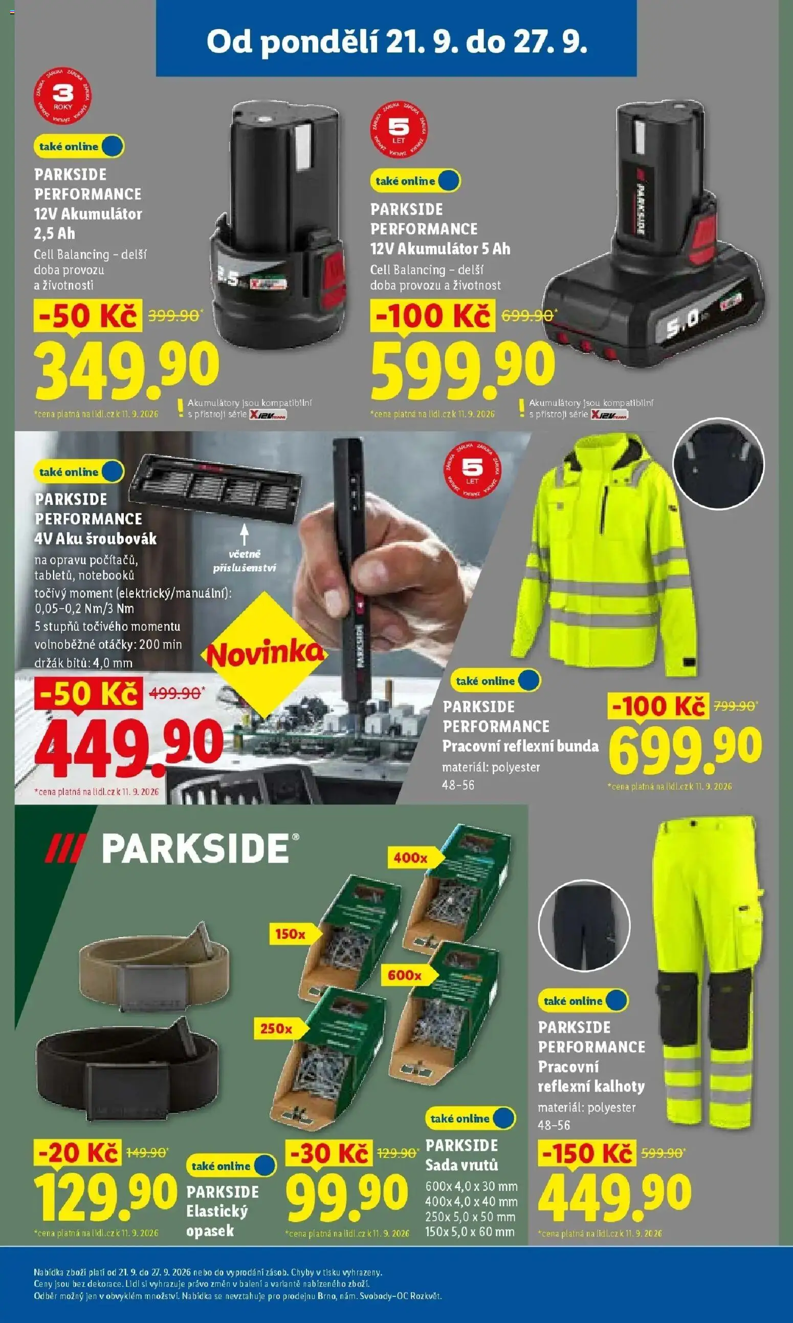 Lidl leták od 21.09.2026 - Nový akční leták | Strana: 43