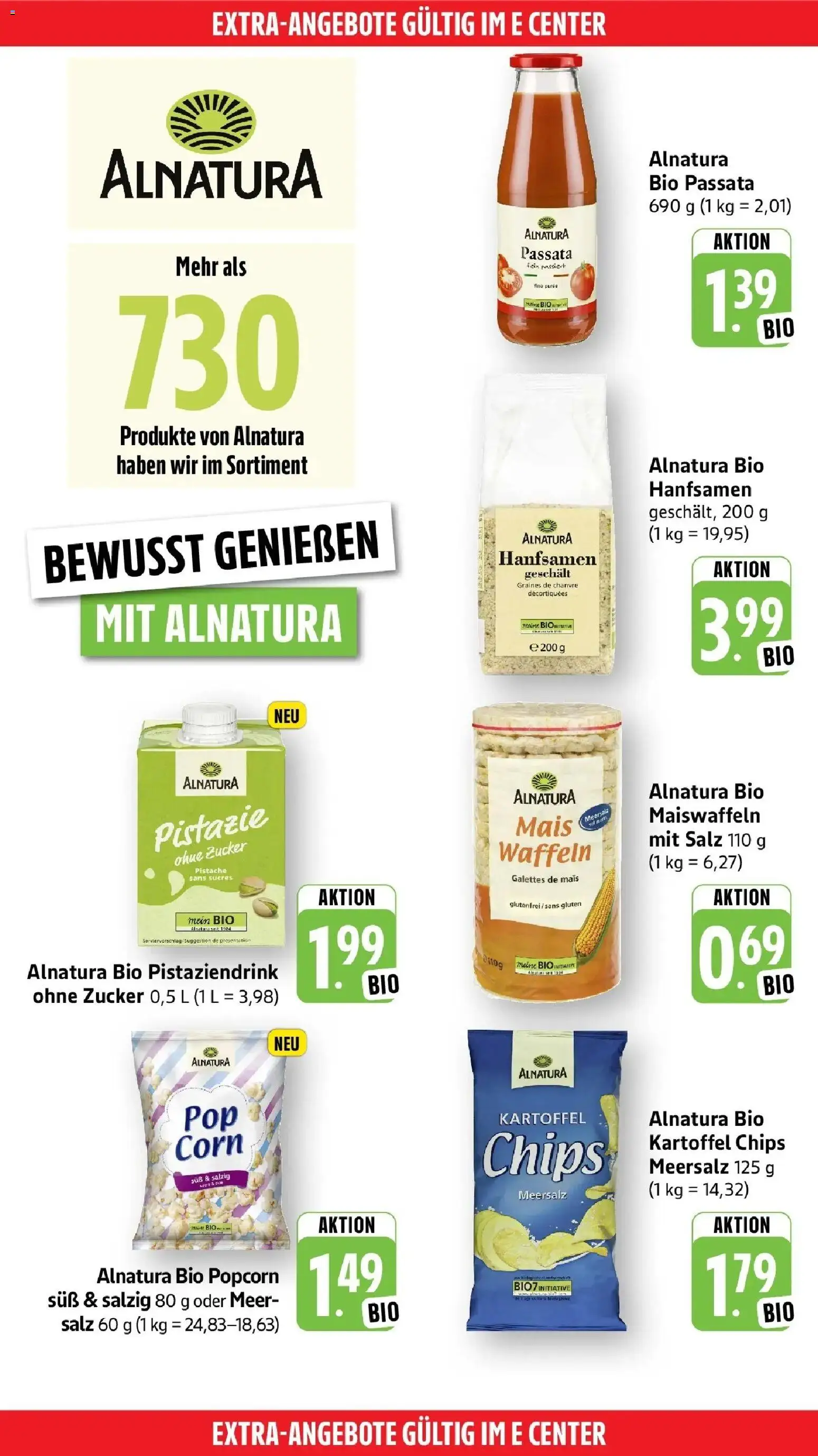 Edeka Prospekt Konstanz-Petershausen (ab 03.08.2026) » Angebote Online | Seite: 42 | Produkte: Mais, Salz, Chips, Popcorn