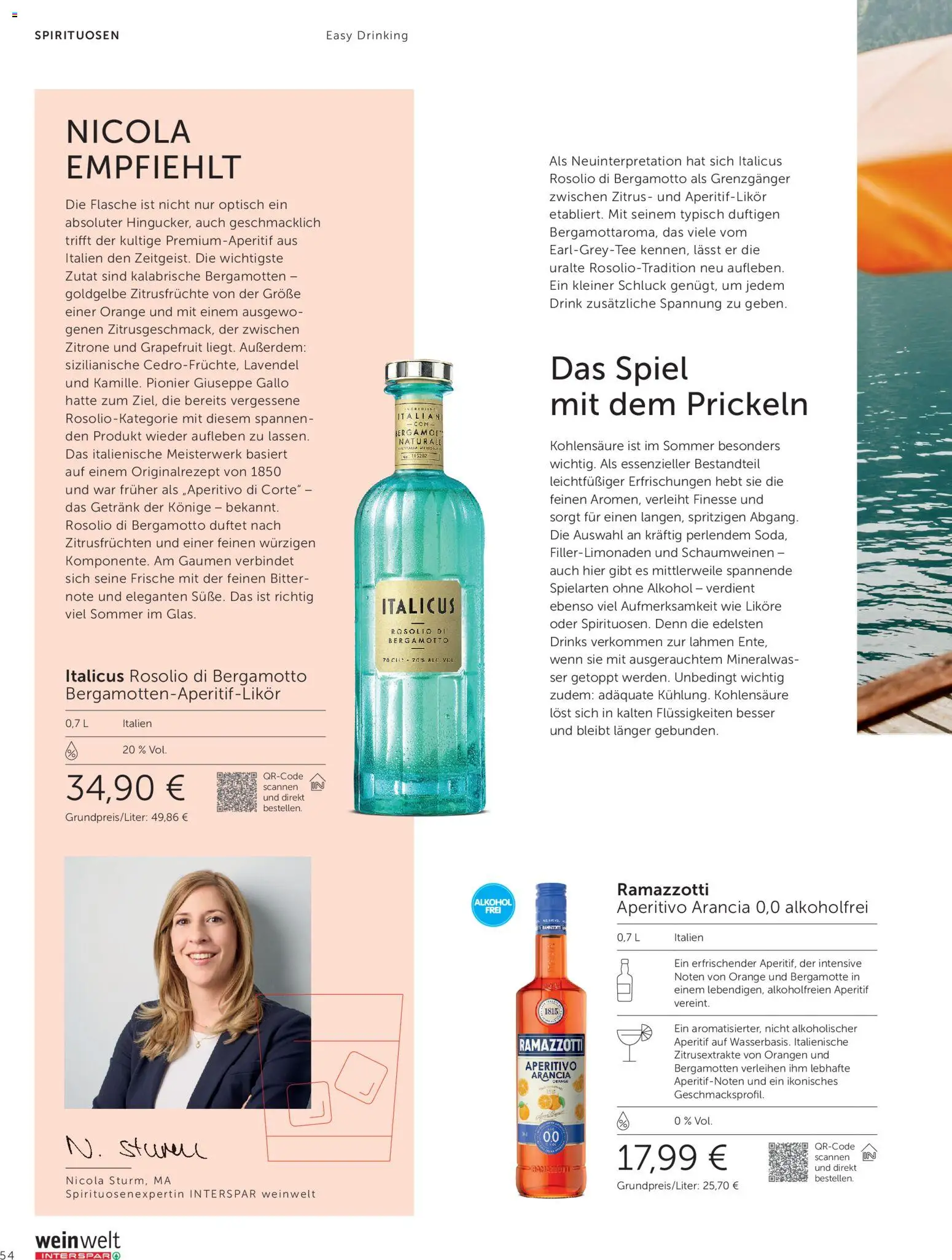 Interspar Meine Weinwelt Sommer 2026 gültig ab 11.06.2026 | Seite: 54 | Produkte: Grapefruit, Zitrone, Spiel, Orangen