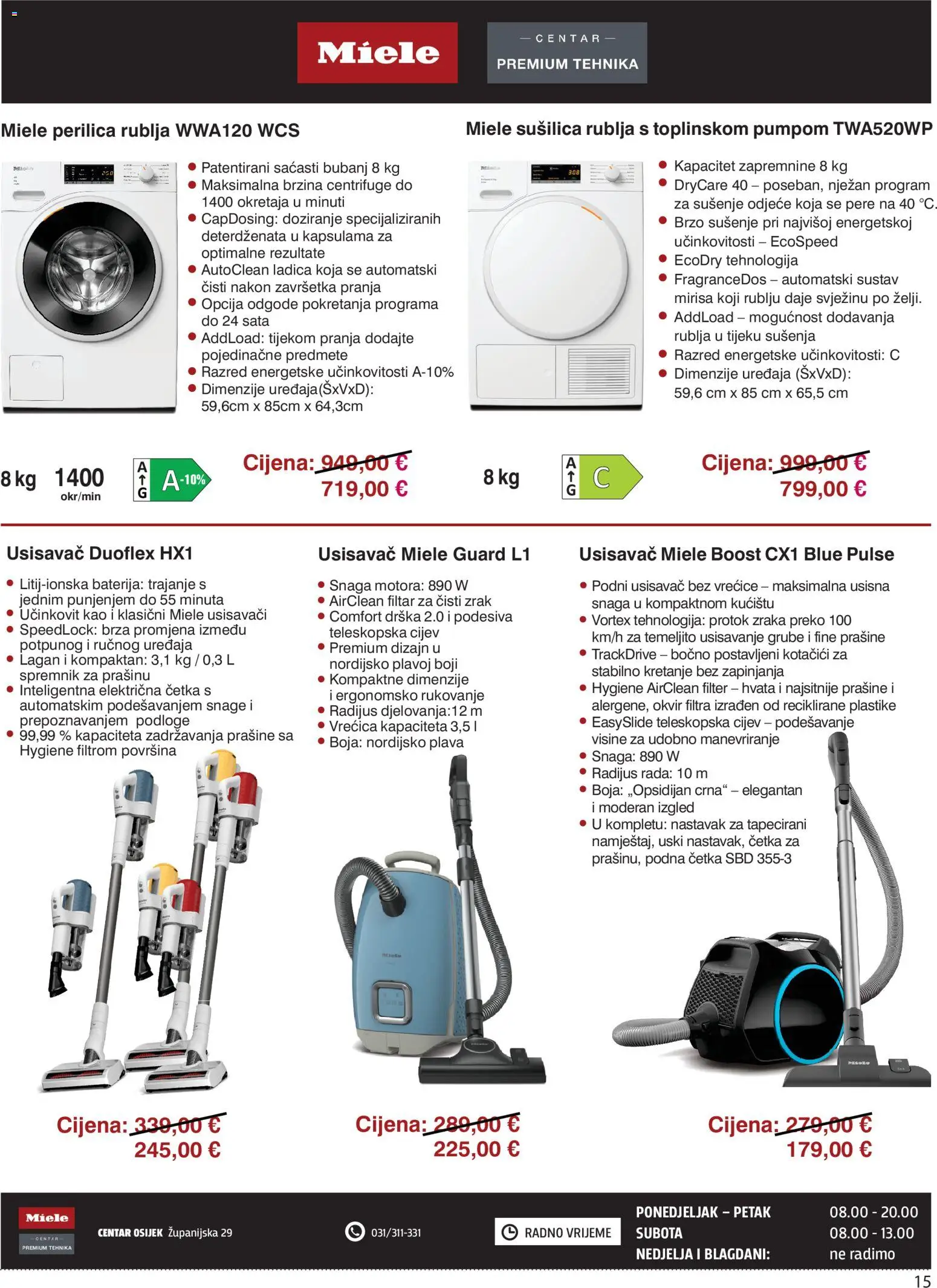Centar Tehnike katalog | vrijedi od 09.03.2026 | Stranica: 15 | Proizvodi: Baterija, Četka, Perilica rublja, Sušilica