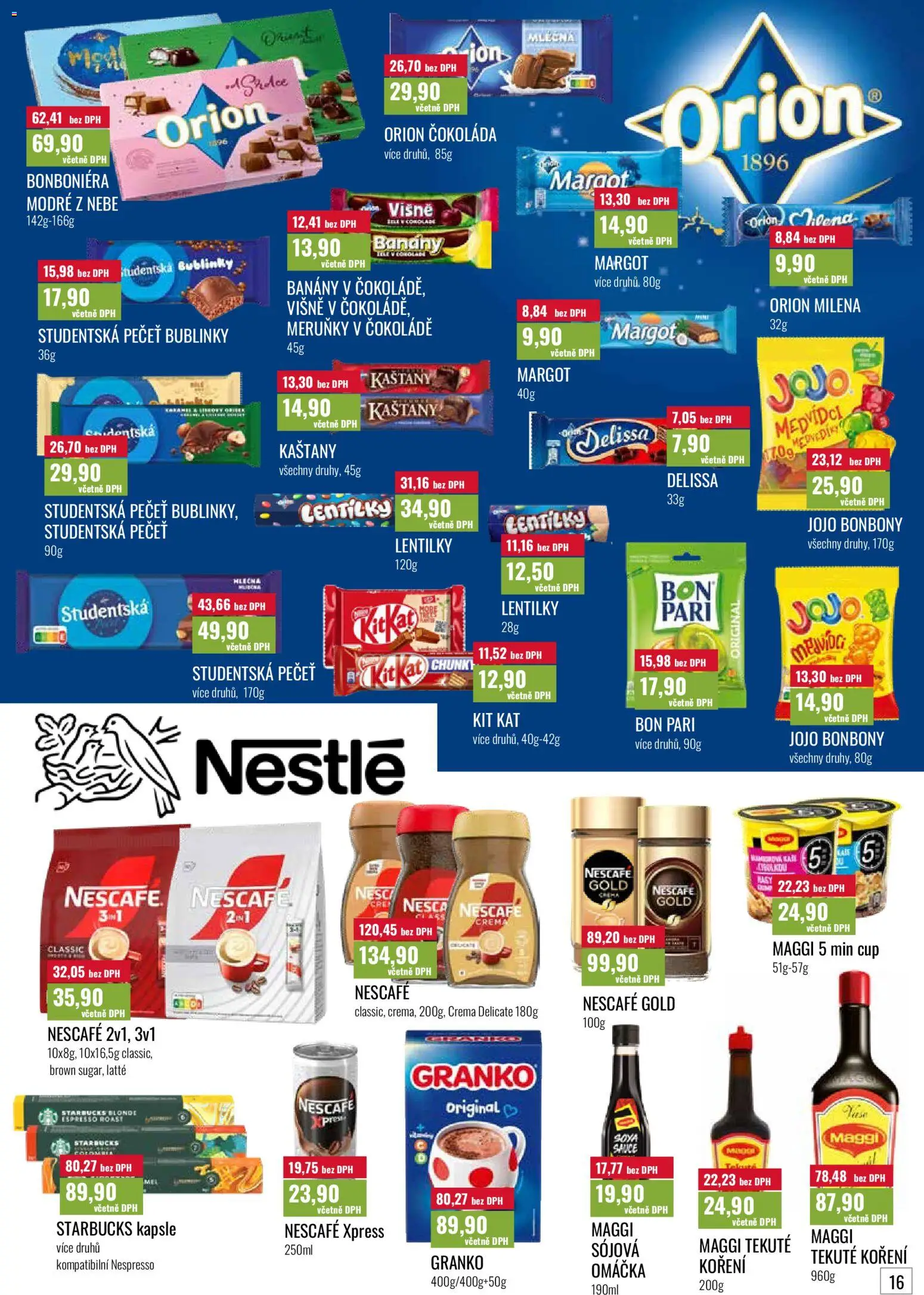 Ratio leták od 01.09.2026 | Strana: 17 | Produkty: Kapsle, Bonboniéra, Nescafé, Nespresso