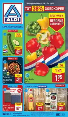 Aldi folder week 37 - Voorbeeld van een folder van Aldi, geldig van 07-09-2026