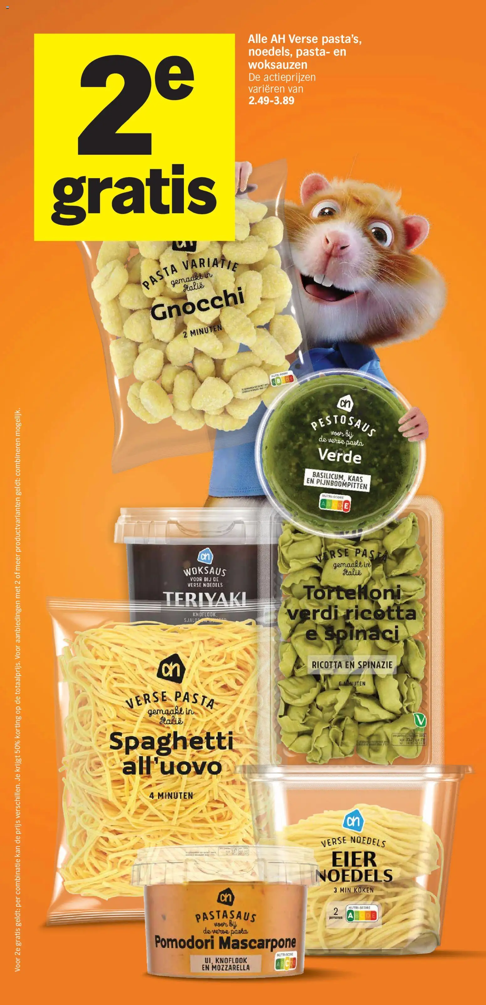 {H1} | Pagina: 2 | Producten: Spinazie, Noedels, Ricotta, Knoflook