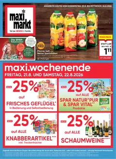 Maximarkt Flugblatt ab 20.08.2026 gültig