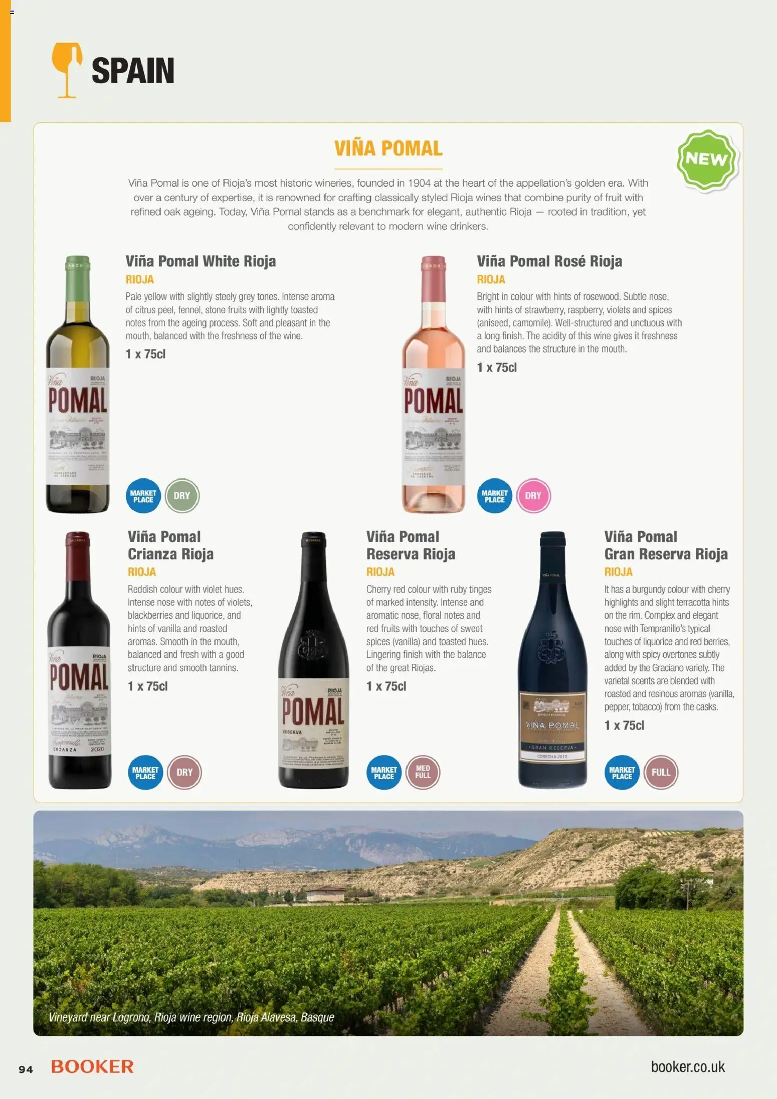 {H1} | Page: 94 | Products: Wine, Vanilla