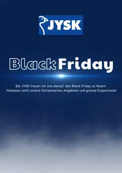 JYSK Black Friday Vorankündigung ab 23.10.2026 gültig