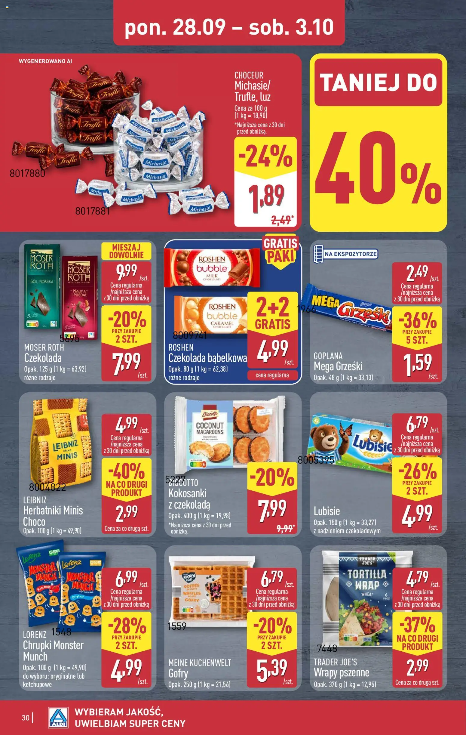 Aldi gazetka od 28.09.2026 | Strona: 30