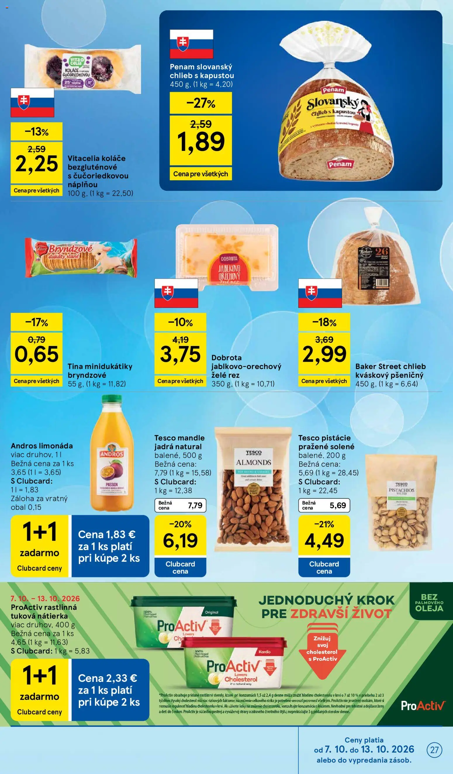 Nové Tesco akcie – leták je platný od 07.10.2026 | Strana: 27