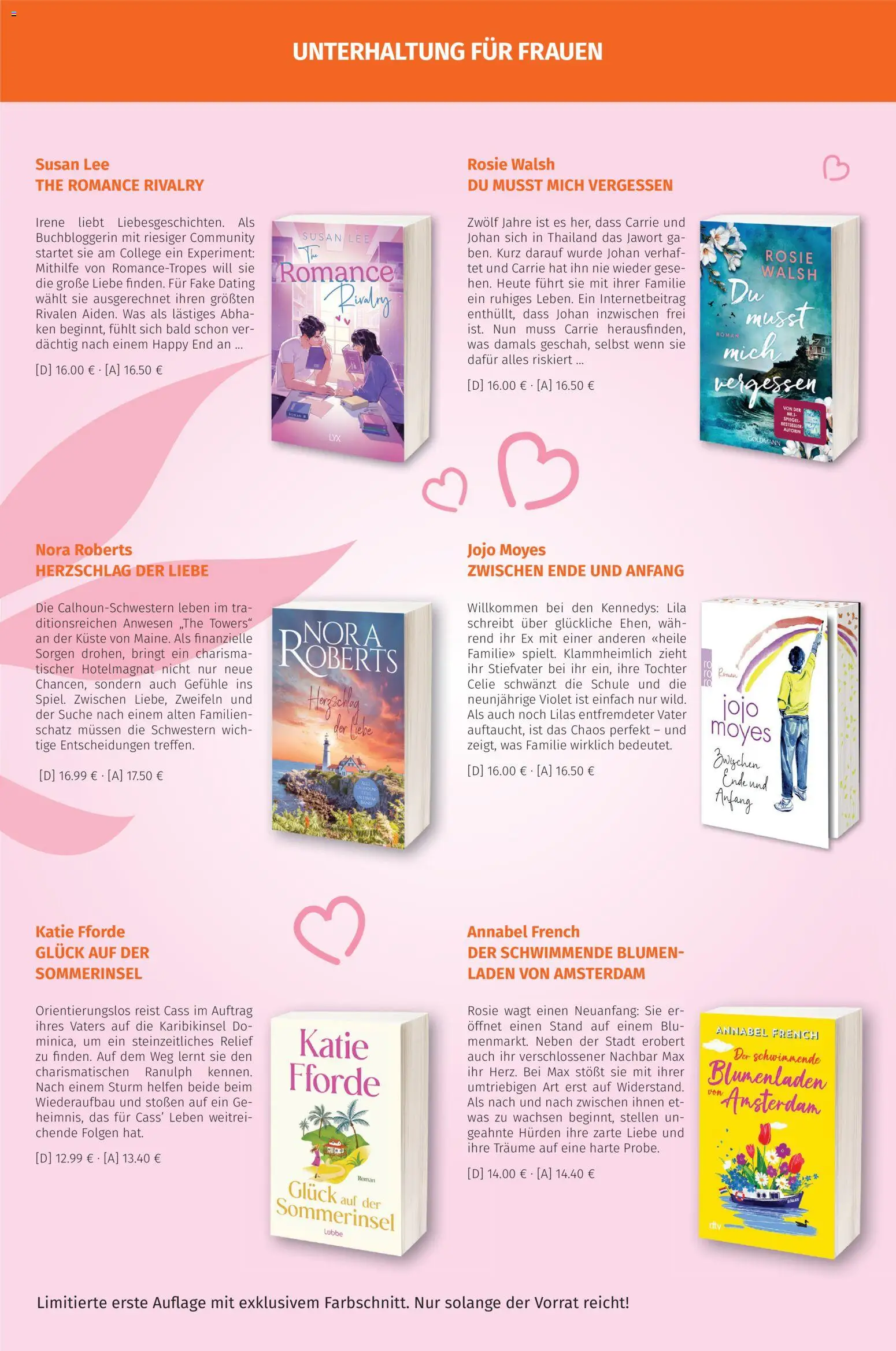 Müller Taschenbücher – gültig ab 01.07.2026 | Seite: 4 | Produkte: Spiegel, Blumen