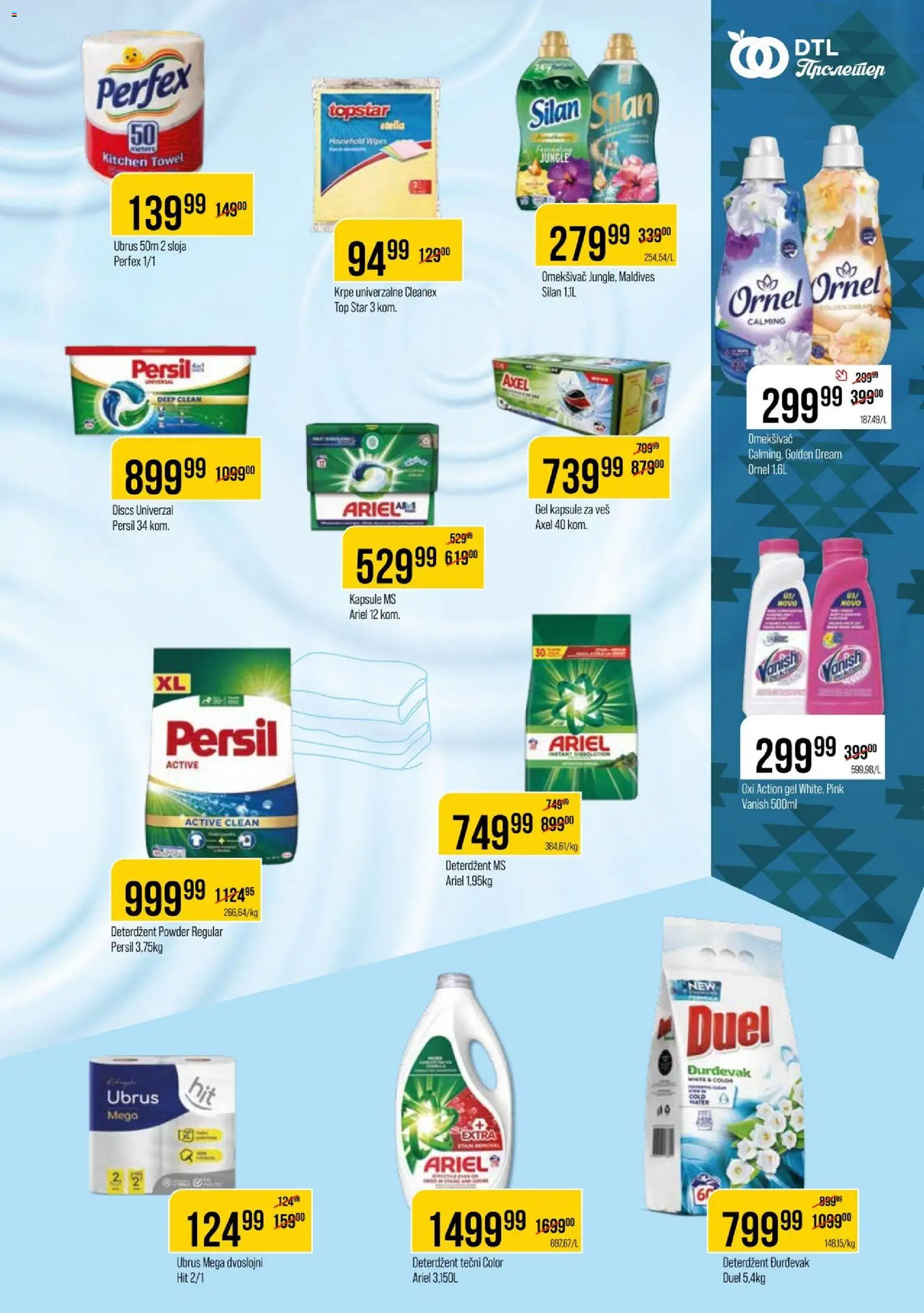 Metalac Proleter katalog - važi od 23.09.2026 | Strana: 11 | Proizvode: Ariel, Kapsule, Ubrus, Persil