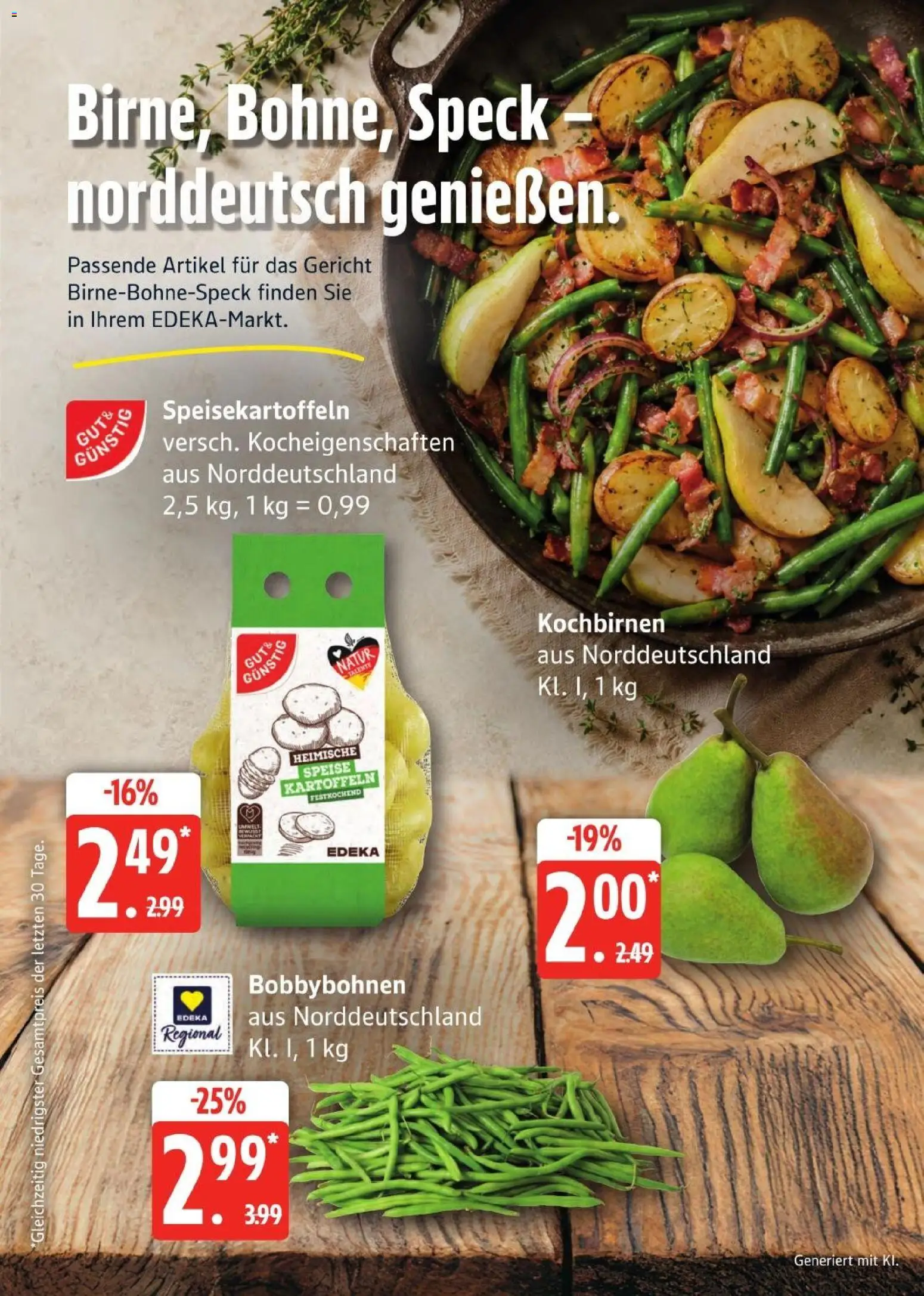 Edeka Prospekt Hamburg – gültig ab 23.08.2026 | Seite: 10 | Produkte: Kartoffeln