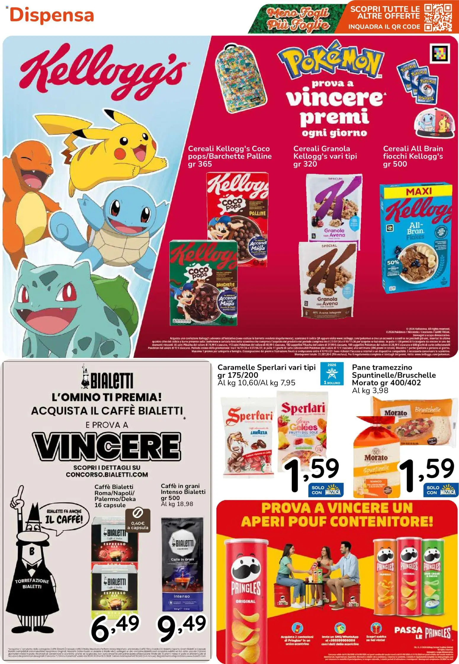 Volantino Famila del 30/09/2026 | Pagina: 20 | Prodotti: Caffè, Cereali, Fiocchi, Lavazza
