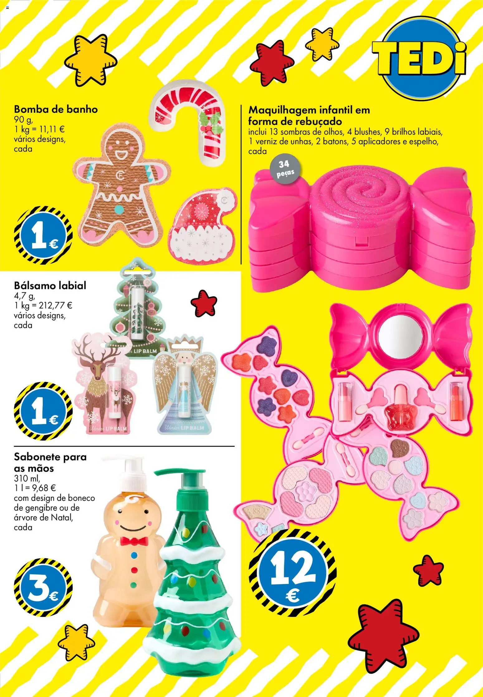 TEDi folheto │ válido de 23/10/2026 | Página: 25 | Produtos: Maquilhagem, Gengibre, Banho, Bálsamo labial