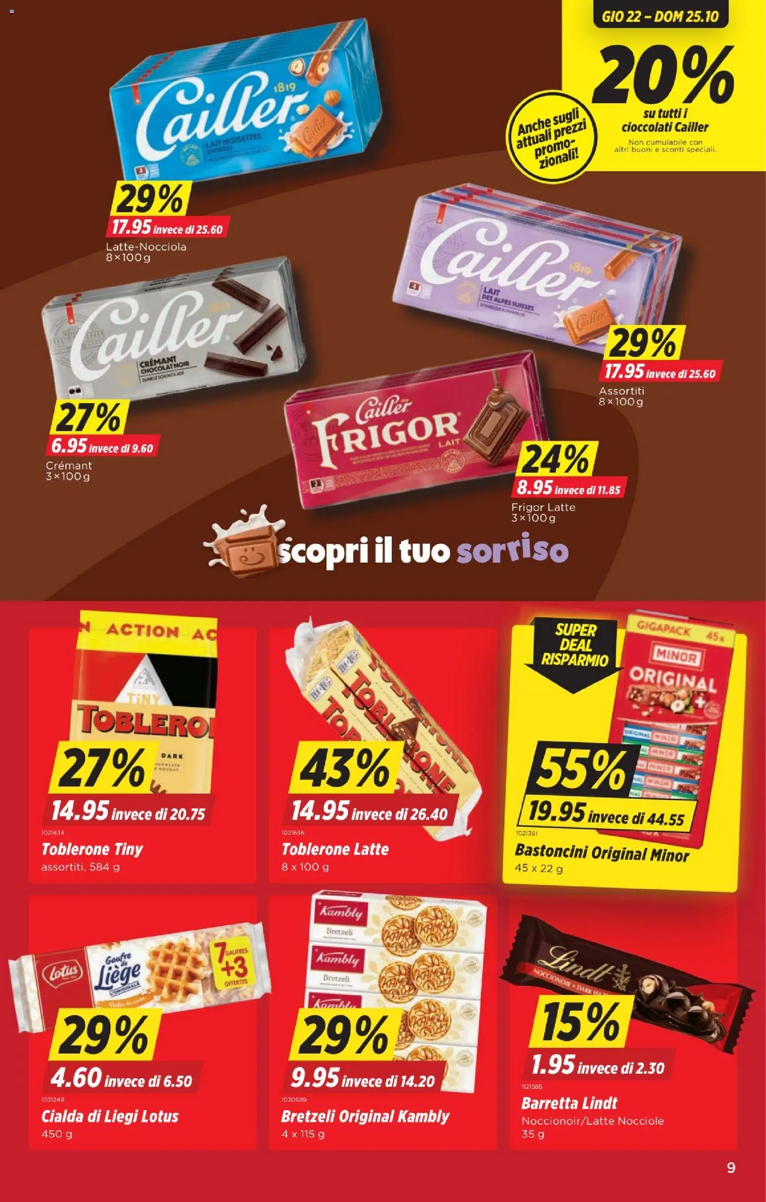 Denner aktionen IT – gültig ab 22.10.2026 | Seite: 9