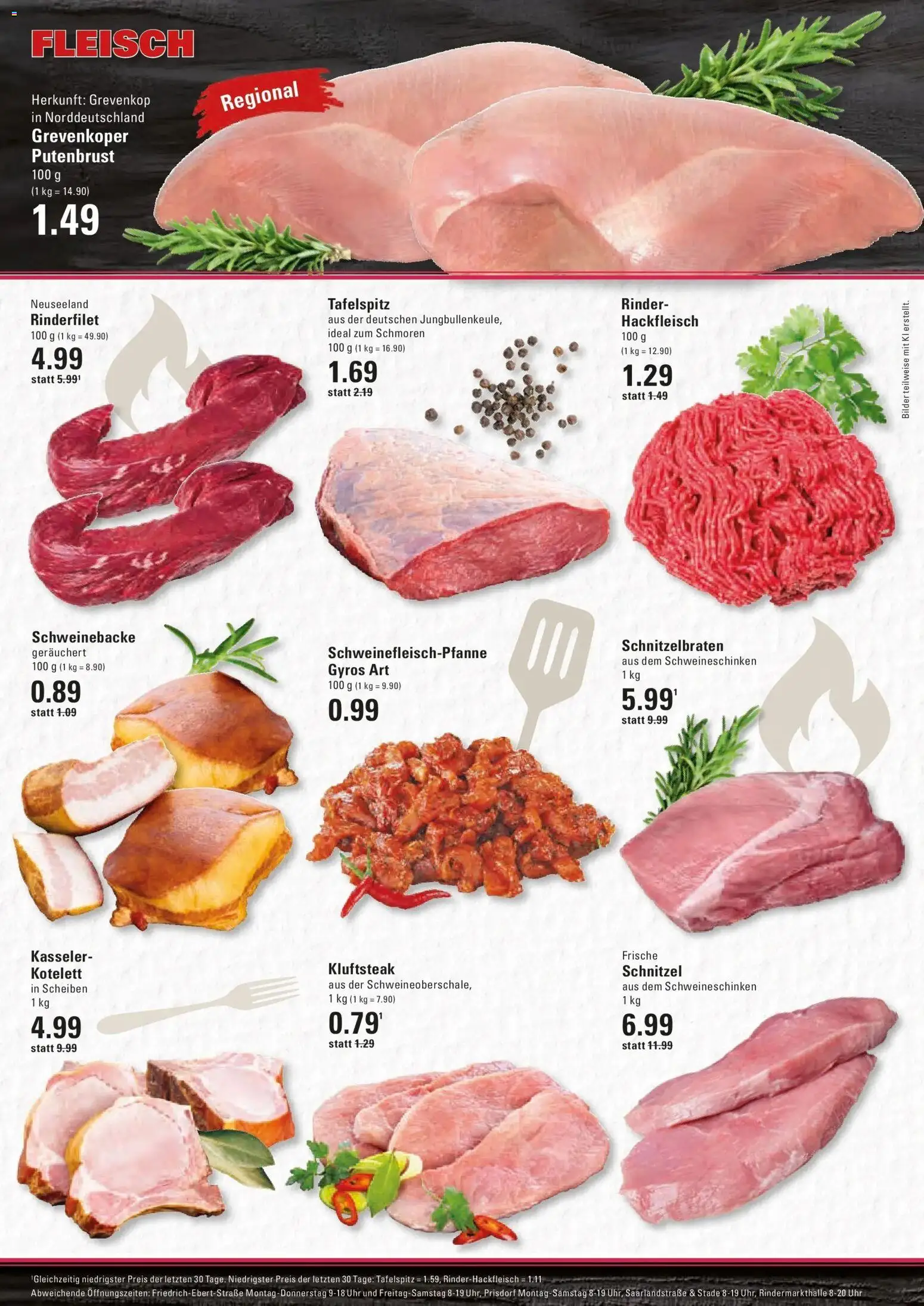 Marktkauf Prospekt Stade (ab 28.09.2026) » Angebote online | Seite: 4 | Produkte: Tafelspitz, Rinderfilet, Schnitzel, Gyros
