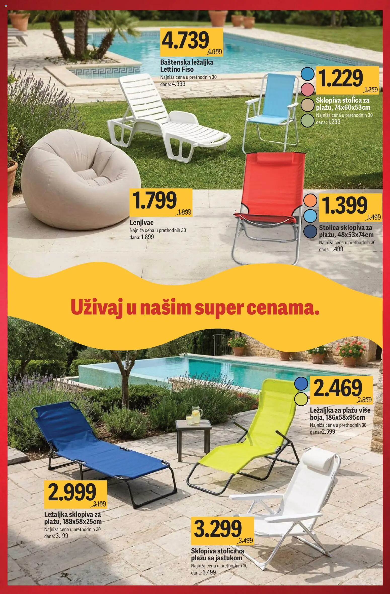 Mega Maxi katalog - važi od 02.07.2026 | Strana: 18 | Proizvode: Ležaljka, Stolica