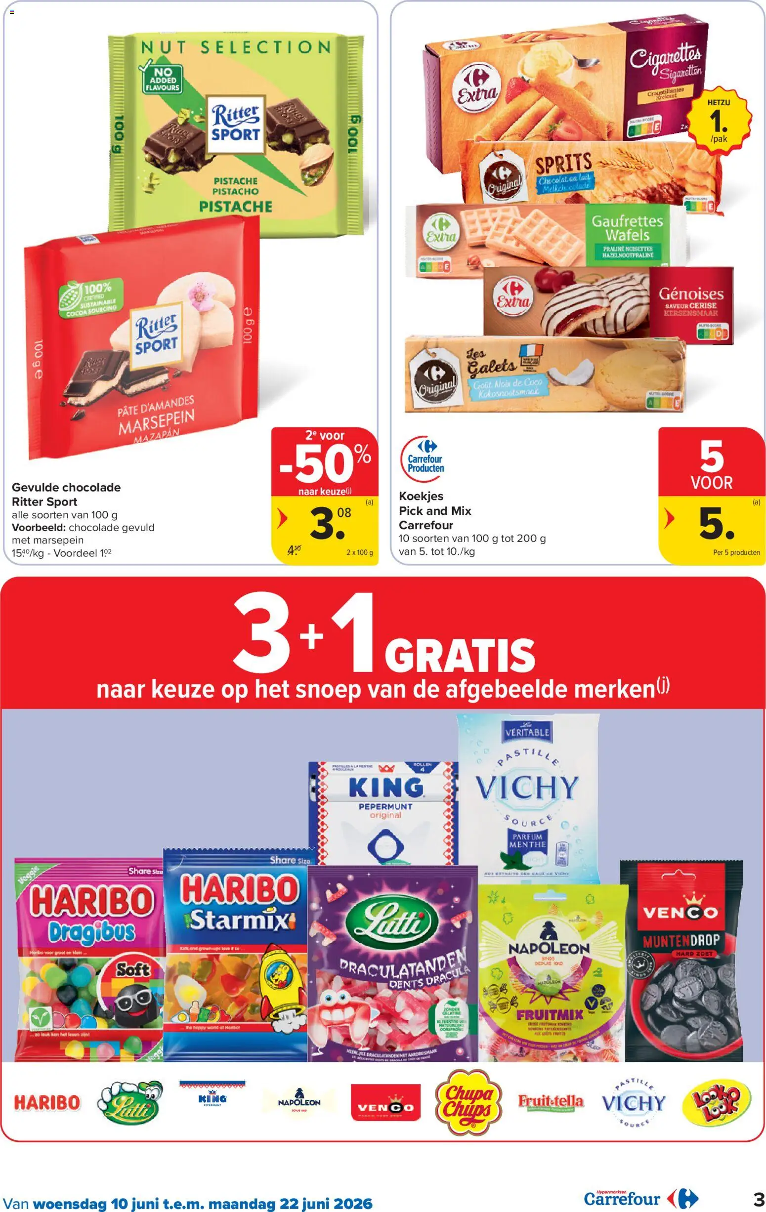 {H1} | Pagina: 3 | Producten: Koekjes, Pepermunt, Fruit, Chocolade