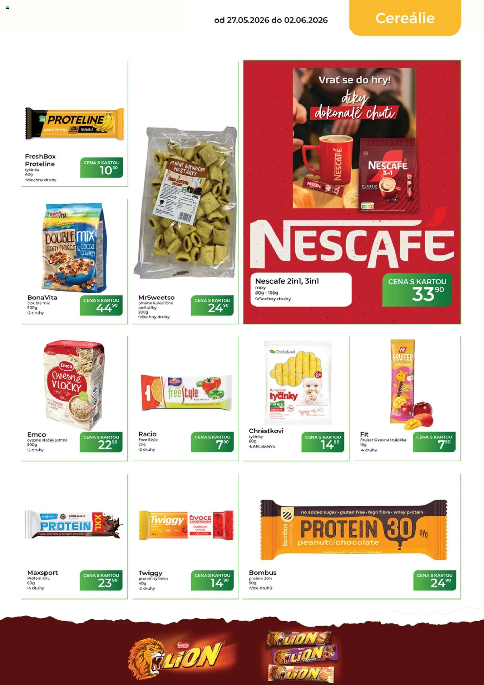 Tamda Foods leták od 27.05.2026 | Strana: 25 | Produkty: Polštářky, Ovoce, Vločky, Protein