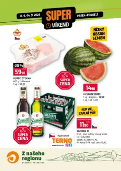 Náhled letáku Terno leták - Super víkend od 11.09.2026