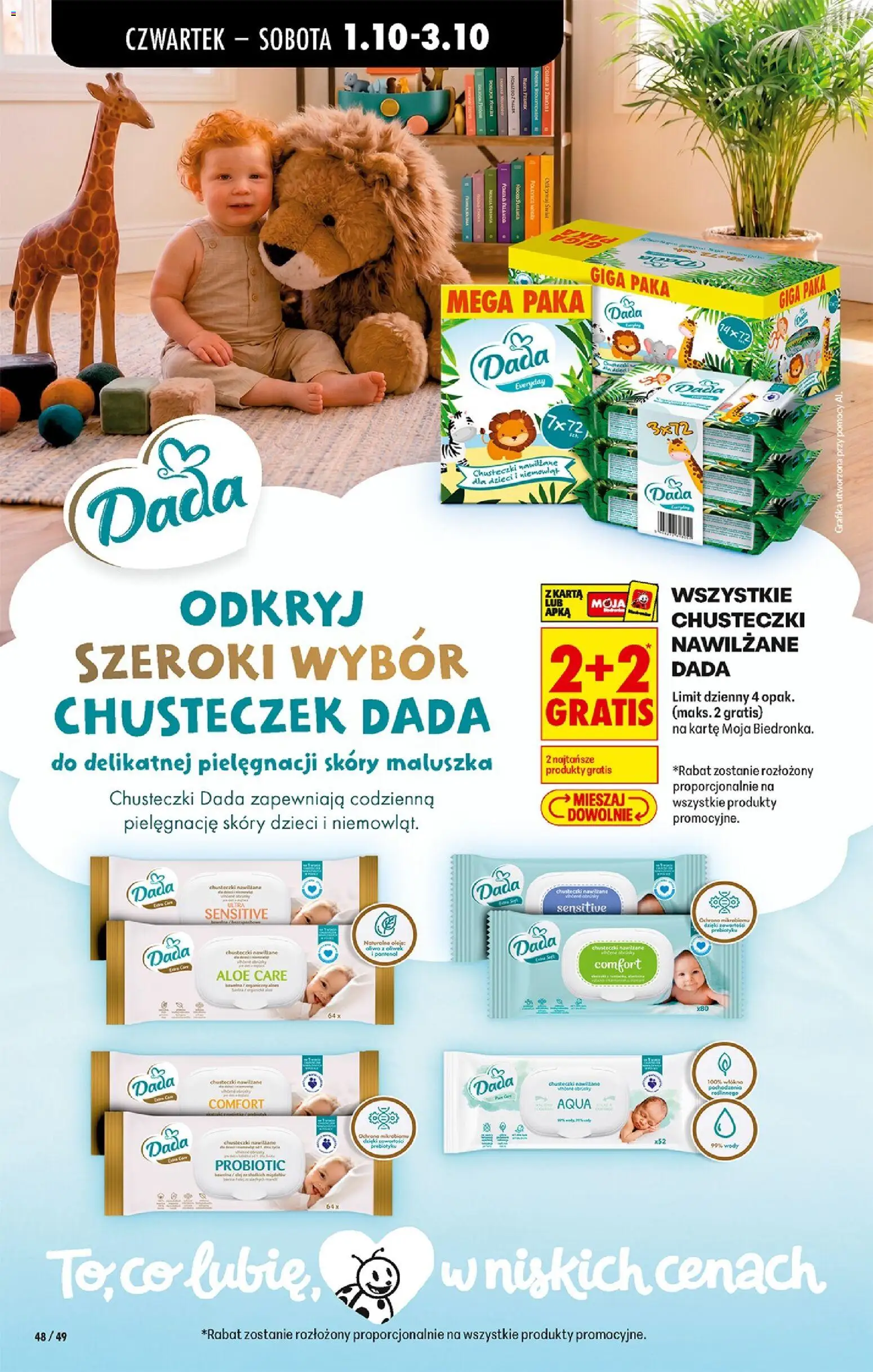 Biedronka Polsko leták - Codziennie niskie ceny od 01.10.2026 | Strana: 68