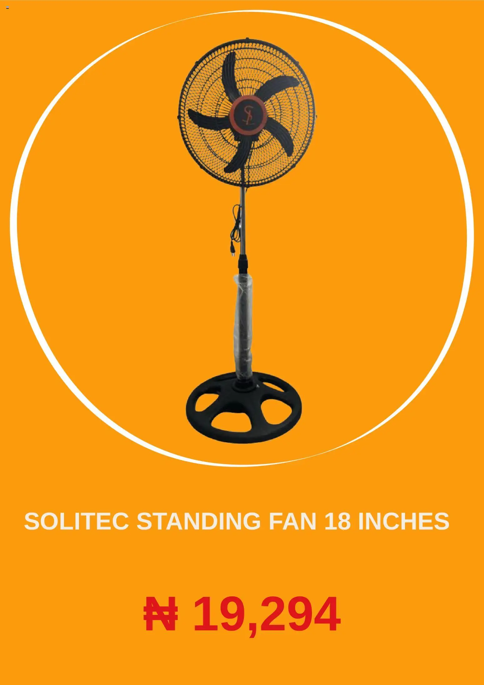Jumia Catalogue valid from 01/07/2026 | Page: 4 | Products: Fan