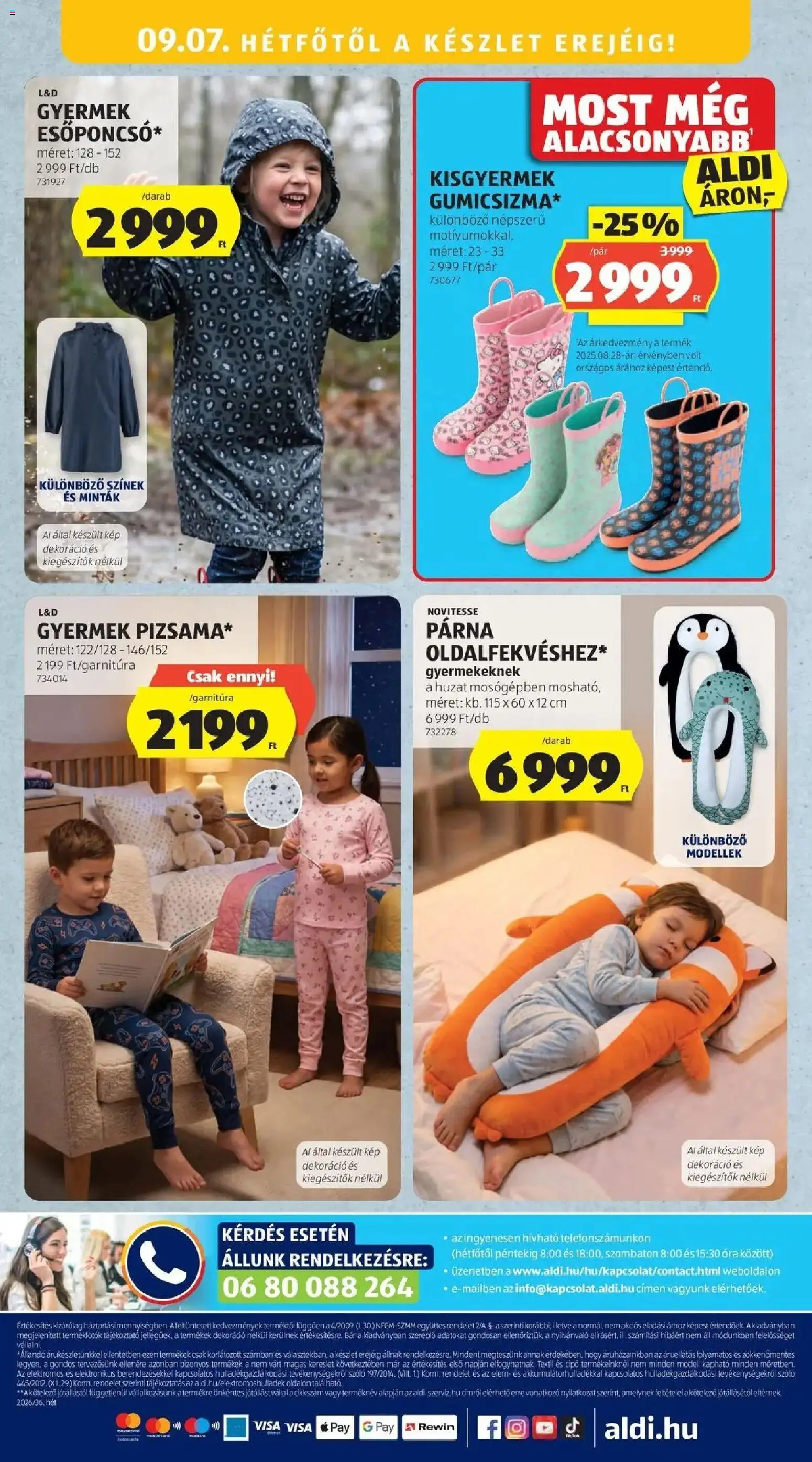 Aldi akciós ujság - amely érvényes a következő dátumtól: 2026.09.03. | Oldal: 40 | Termékek: Szőlő, Párna, Elem, Óra