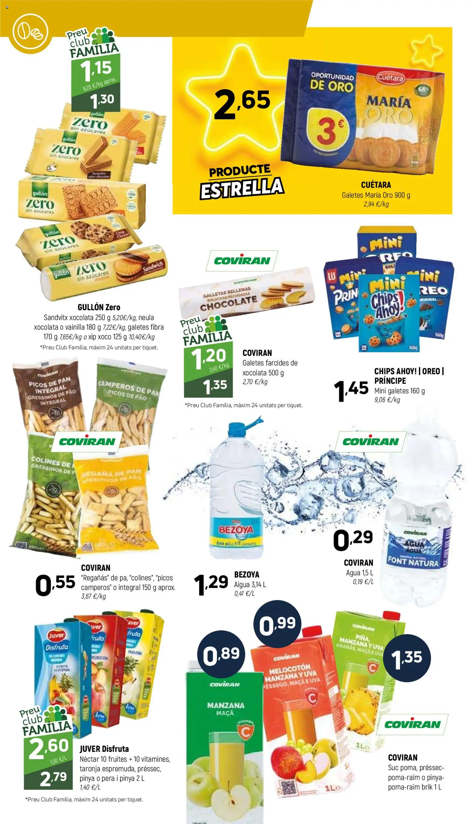 Coviran Ofertas │ válido desde el 08/09/2026 | Página: 10 | Productos: Colines, Pan, Manzana, Vainilla