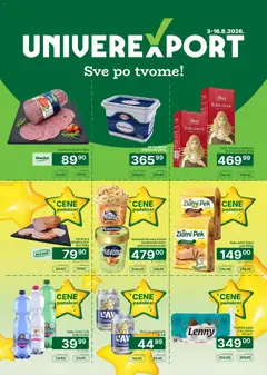 Univerexport katalog - pregled Univerexport kataloga - važi od 03.08.2026
