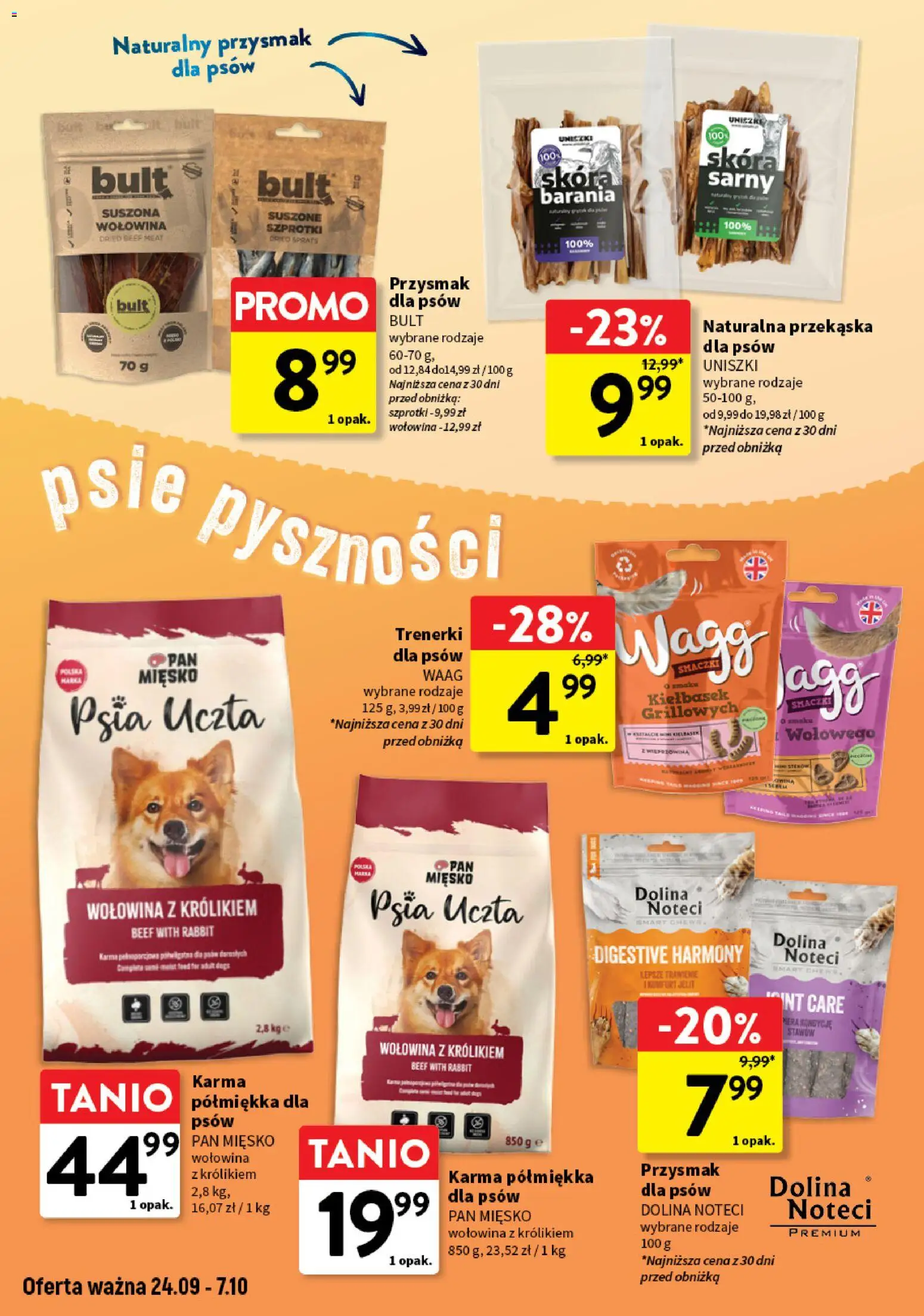 Intermarche gazetka - Wszystko czego chcę dla pupila od 24.09.2026 | Strona: 2 | Produkty: Wołowina, Karma, Dolina noteci